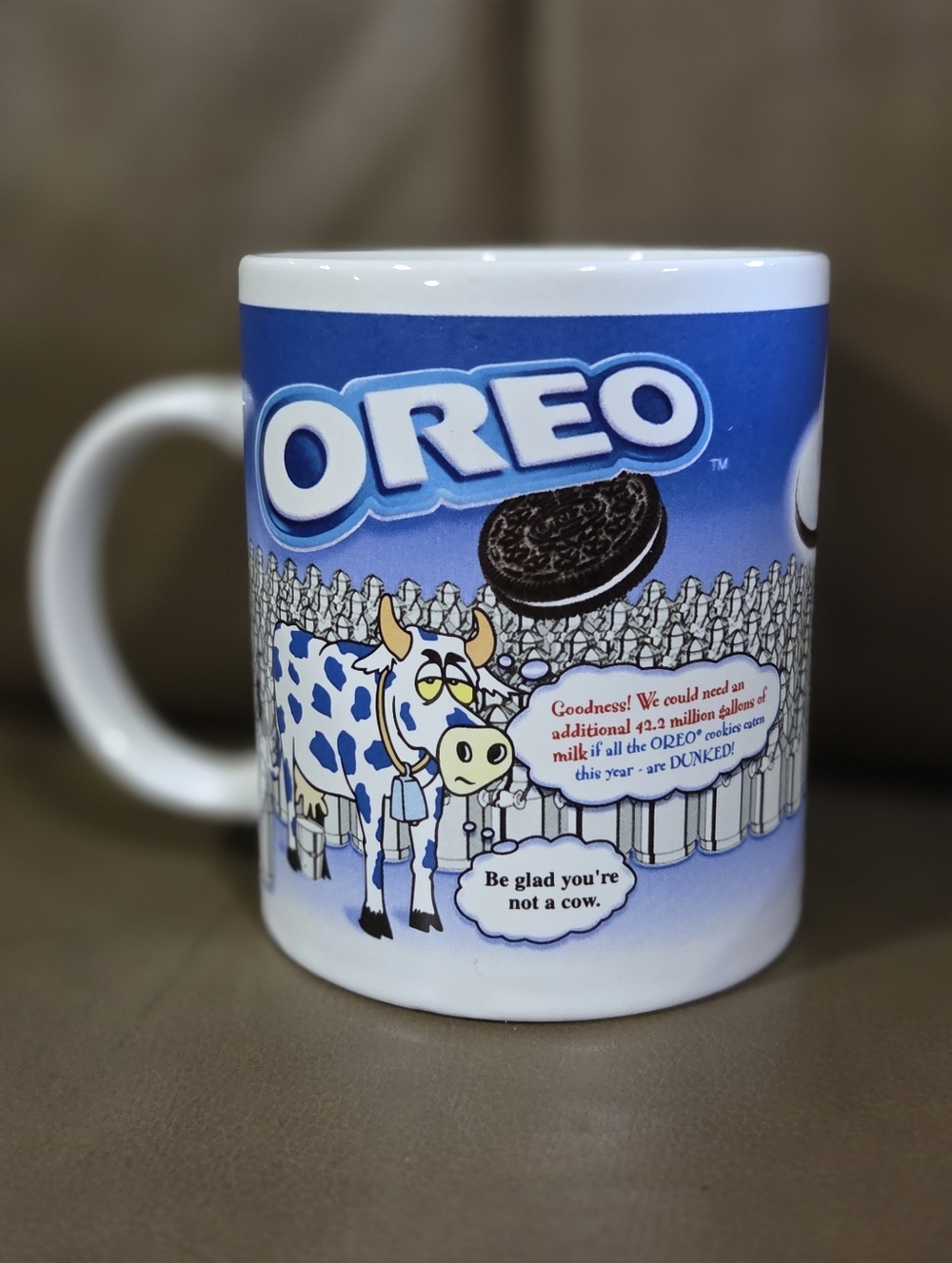 Vintage Houston Harvest TM NABISCO OREO Collector Mug